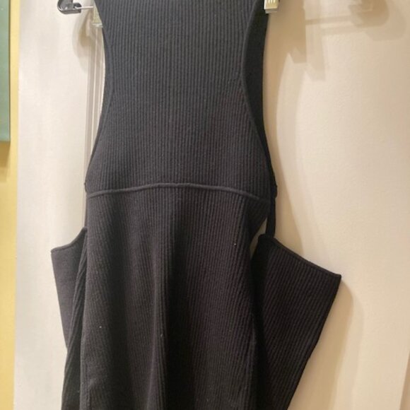 Herve by Herve Leger cold shoulder black sweaterdress - Picture 3 of 4